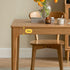 Seattle Natural Solid Oak Large Dining Table - Oak Furniture Store