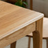 Seattle Natural Solid Oak Large Dining Table - Oak Furniture Store