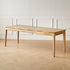 Seattle Natural Solid Ash Large Dining Table - Oak Furniture Store
