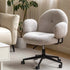 Vivo Ergonomic Faux Shearling Study Chair - Oak Furniture Store