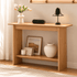 Provo Natural Solid Oak Console Table