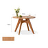 Prunus Natural Solid Cherry Small Round Dining Table