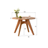 Prunus Natural Solid Cherry Small Round Dining Table