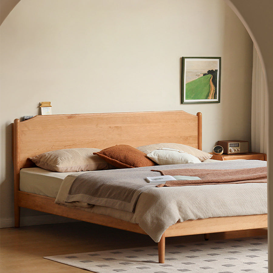 Prunus Solid Cherry Bed Frame