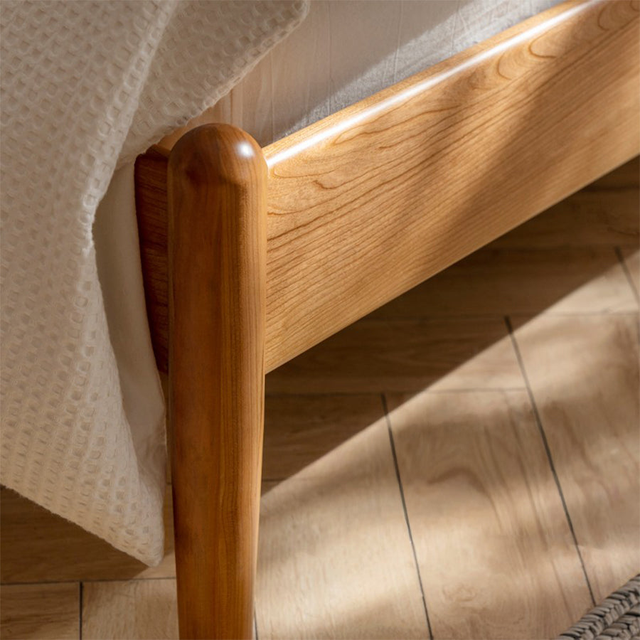 Prunus Solid Cherry Bed Frame