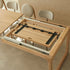 Randers Natural Solid Oak Extending Dining Table