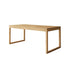Randers Natural Solid Oak Extending Dining Table