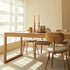 Randers Natural Solid Oak Extending Dining Table