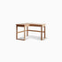 Randers Natural Solid Oak Returning Desk - Oak Furniture Store