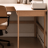 Randers Natural Solid Oak Returning Desk