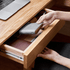 Randers Natural Solid Oak Returning Desk
