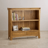 Renwick Rustic Natural Solid Oak Small Bookcase
