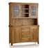 Renwick Rustic Solid Oak Large Sideboard with Hutch Dresser