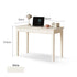 Roascio Solid Rubber Wood Office Desk
