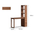 Rocca Natural Solid Oak Desk with Side Shelves