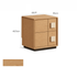 Fontana Natural Solid Hardwood Bedside Table