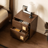 Fontana Natural Solid Hardwood Bedside Table