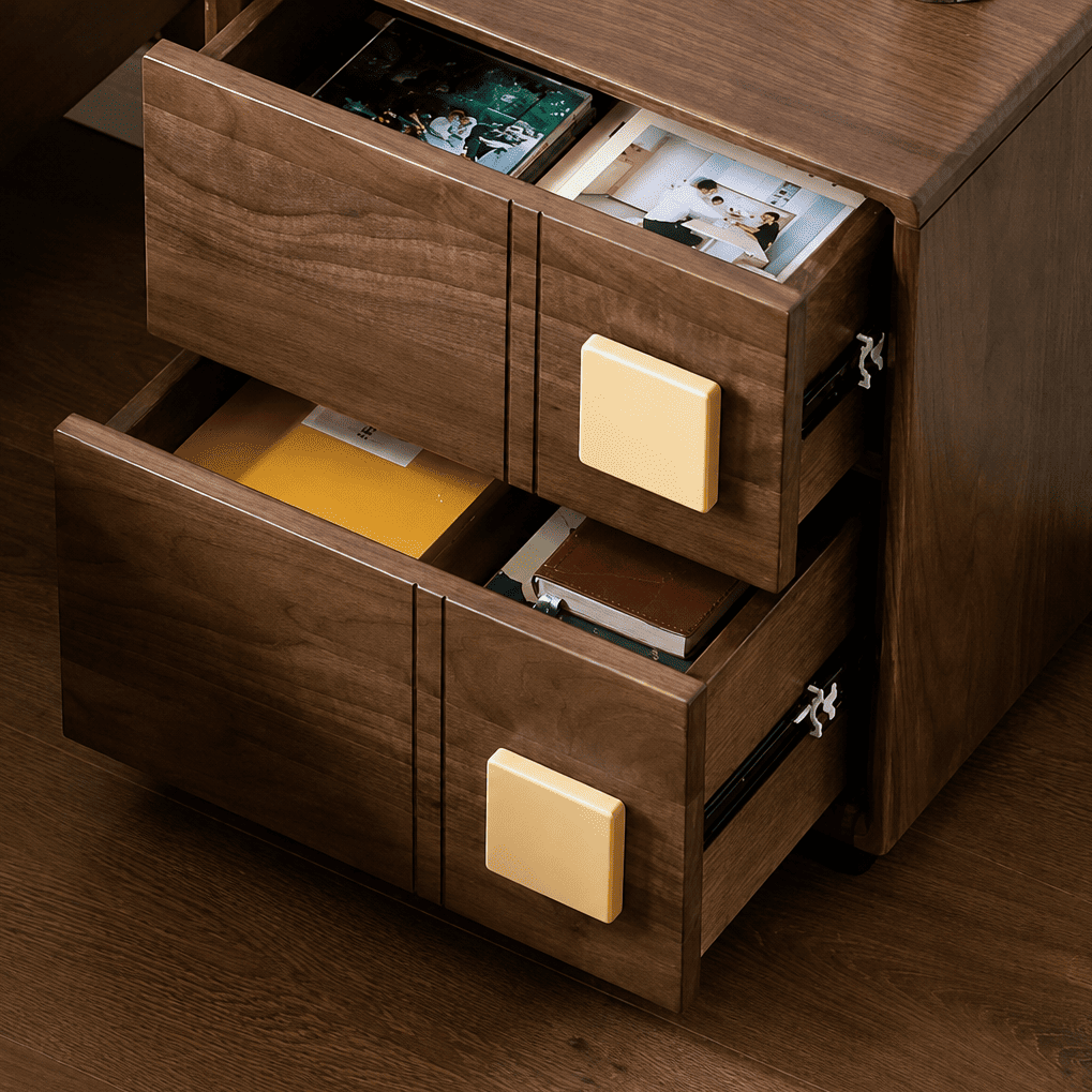Fontana Natural Solid Hardwood Bedside Table