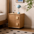 Fontana Natural Solid Hardwood Bedside Table