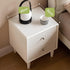 Roding Natural Solid Rubber Wood Bedside Table
