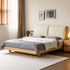 Rometta Natural Solid Oak Bed Frame