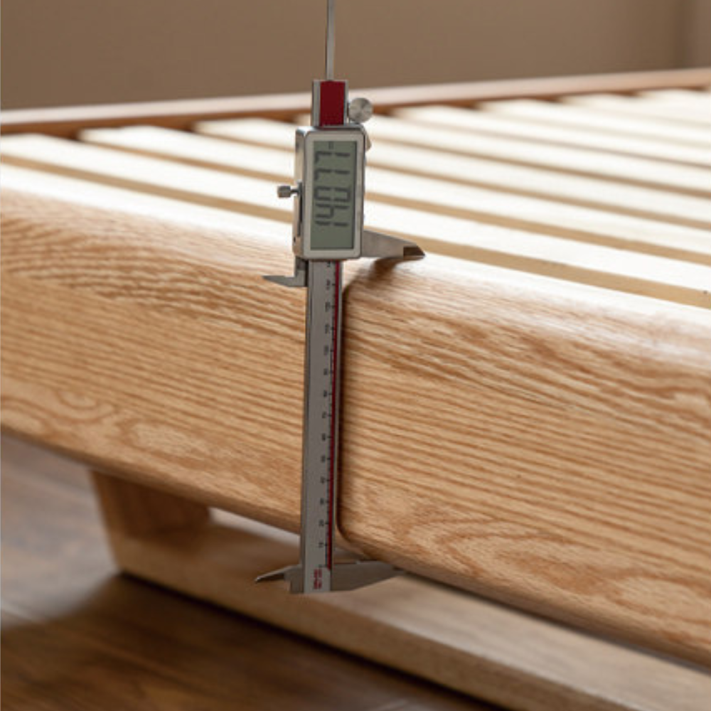 Rometta Natural Solid Oak Bed Frame