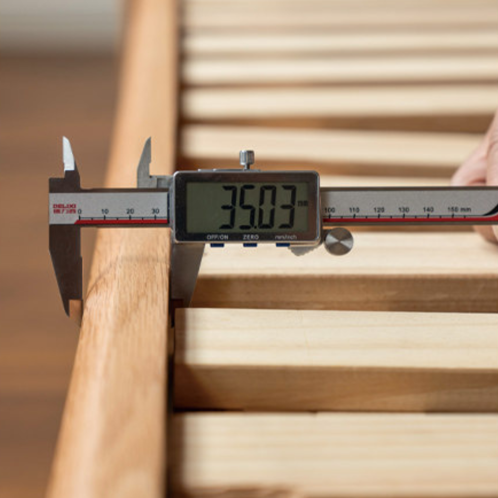 Rometta Natural Solid Oak Bed Frame