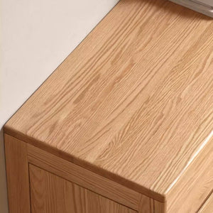 Ruka Natural Solid Oak Drawer Cabinet - Oak Furniture Store