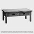 Rustic Country Solid Oak Coffee Table | small coffee table for New Zealand living room | Oak Furniture Store