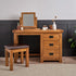 Rustic Country Solid Oak Dressing Table