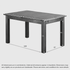 Rustic Country Solid Oak Extending Dining Table