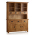 Rustic Country Solid Oak Large Sideboard with Hutch Dresser