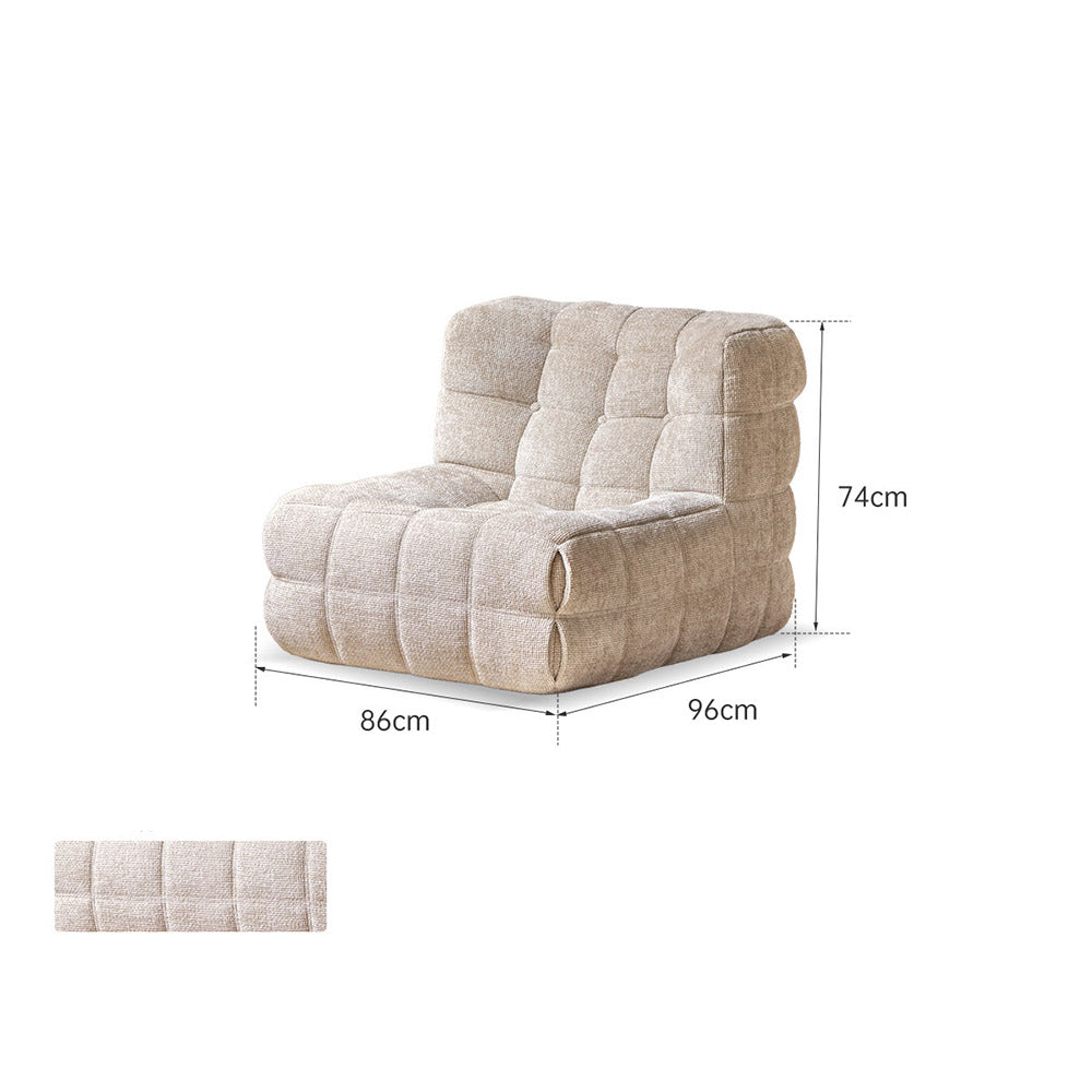 Savoca Fabric Leisure Chair Sofa