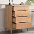 Seattle Natural Solid Oak 2+3 Chest of Drawers