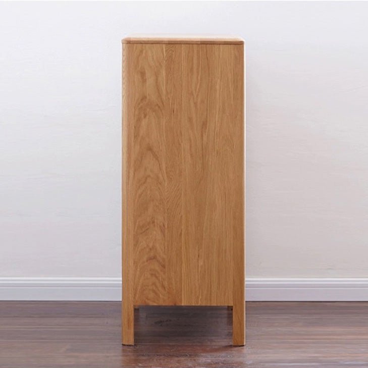 Seattle Natural Solid Oak 2+3 Chest of Drawers - Oak Furniture Store