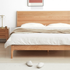 Seattle Natural Solid Oak Bed Frame