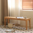 Seattle Natural Solid Oak Bench