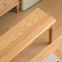 Seattle Natural Solid Oak Bench