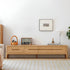 Seattle Natural Solid Oak Entertainment Unit Design Three