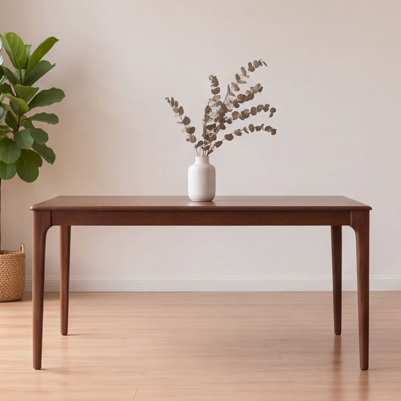 Seattle Natural Solid Oak Large Dining Table