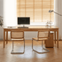 Seattle Natural Solid Ash Large Dining Table Office Desk
