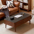 Seattle Natural Solid Walnut Coffee Table