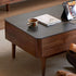 Seattle Natural Solid Walnut Coffee Table