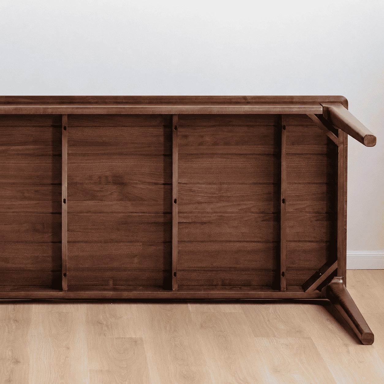 Seattle Natural Solid Walnut Large Dining Table Office Desk