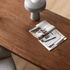 Seattle Natural Solid Walnut Large Dining Table Office Desk