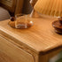 Seattle Natural Solid Oak Bedside Table Design 2
