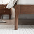 Seattle Solid Oak Platform Bed Frame