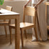 Serri Natural Solid Ash Dining Chair