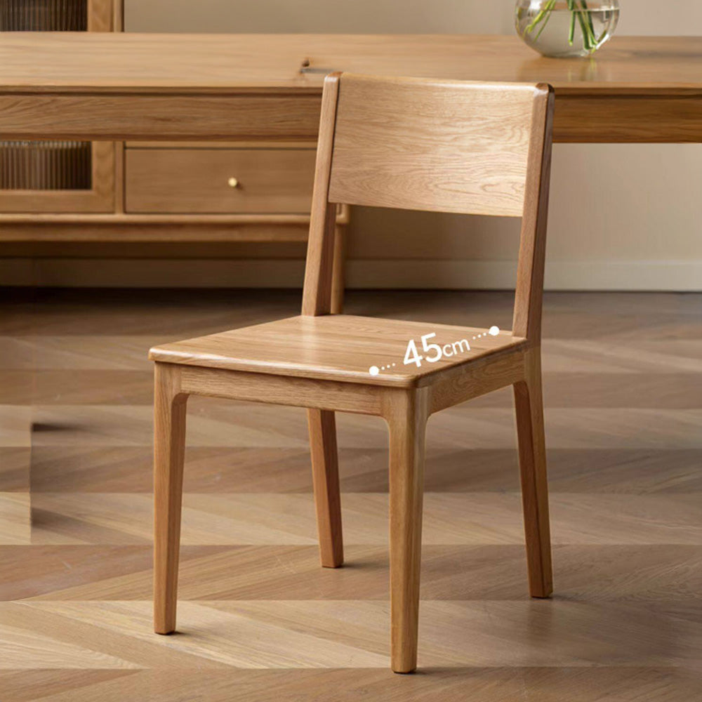 Serri Natural Solid Ash Dining Chair