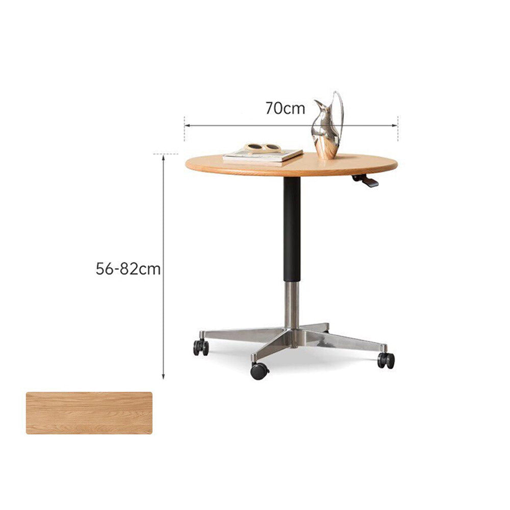 Siliqua Solid Hardwood Side Table